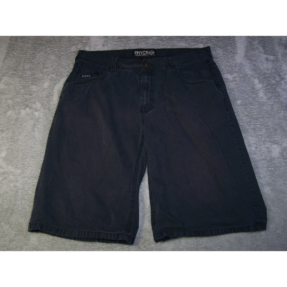 Enyce Shorts‎ Men's Sean Combs Jean 100% Cotton Relax Hip Hop 39X14 Black